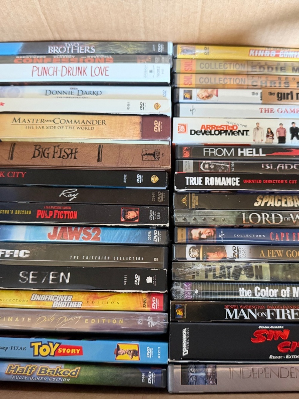 200 plus DVDS and Blu rays many unopened